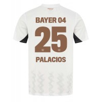 Billiga Bayer Leverkusen Exequiel Palacios #25 Borta fotbollskläder 2024-25 Kortärmad